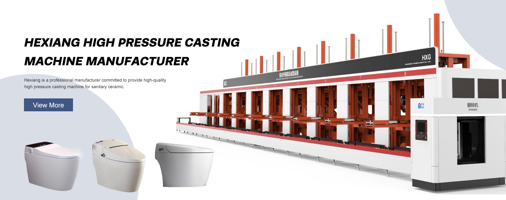 One Piece Water Closet Lifting Casting Line wholesale price